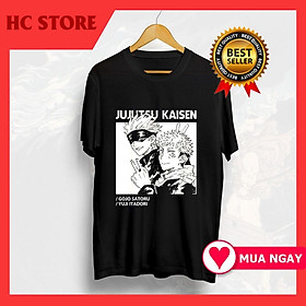 Áo thun Jujutsu Kaisen Gojo & Yuji  anime manga ngắn tay độc đẹp cực HOT