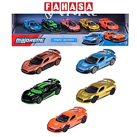 Bộ 5 Đồ Chơi Mô Hình Xe 5 Pieces Giftpack - Majorette 8502005000 - Rimac Nevera