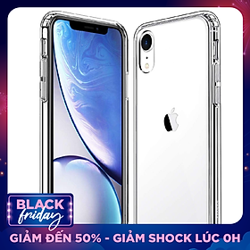 Ốp Lưng Kính Cường Lực Trong Suốt, Viền Máy Dẻo Dành Cho Iphone X / XS/ XS Max / XR / 7 8 PLus Hàng Chính Hãng Helios