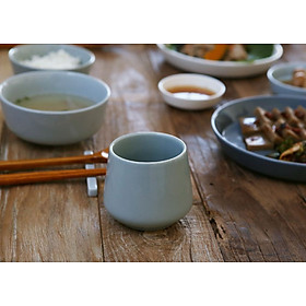 Ly nước Mono - Erato - Hàng nhập khẩu Hàn Quốc - Xanh & xám - Bộ 6 cốc