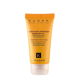 Kem chống nắng kết hợp kem nền Kuora Dermocosmetic Sun cream SPF50+PA+++Tây Ban Nha