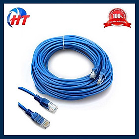 ( Bấm Sẵn 2 Đầu ) Cáp Mạng UTP Cat 5E Dây Xanh Cable Lan UTP Cat 5E - 5M