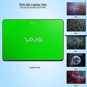 Mua Skin dán Laptop Sony Vaio màu xanh lá mịn (inbox mã máy cho Shop)