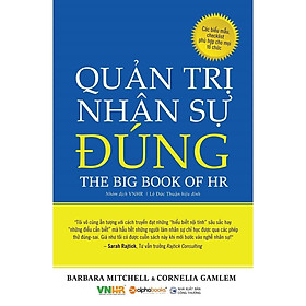 Sách - Quản trị nhân sự đúng