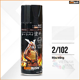 Mua Sơn xịt Samurai Kurobushi - MÀU TRẮNG 102 (400ml)