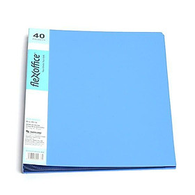 Bìa 40 Lá A4 FO-DB02 Xanh