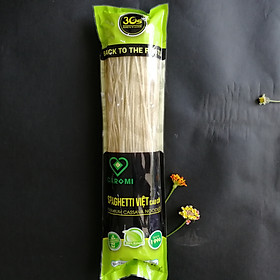 Hình ảnh Spaghetti Việt - Phở sắn cao cấp, đặc sản Quế Sơn, thực phẩm sạch, không tăng cân - Cholesterol - gluten, tốt cho người tiểu đường - hàng chính hãng, gói, 250g  thương hiệu Caromi,