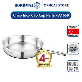 Mua Chảo inox 18/10 Korkmaz Perla 24 cm - 2 lít