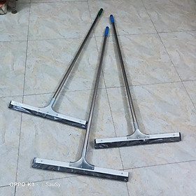 Mua Cây chổi Gạt  Đẩy nước sàn nhà Bản dầy cán Inox thẳng dài 135cm