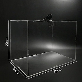 Thùng phiếu mica Enter H12 20x30x20cm 3mm