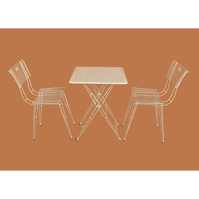 Mua Bộ bàn ghế kite cà phê size lớn ( 1 bàn + 2 ghế