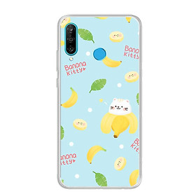Ốp điện thoại Huawei P30 Lite - Silicon dẻo - 0255 BANANA02 - Hàng Chính Hãng
