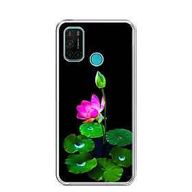 Ốp lưng dẻo cho điện thoại VSMART JOY 4 - 0296 LOTUS02 - Hàng Chính Hãng