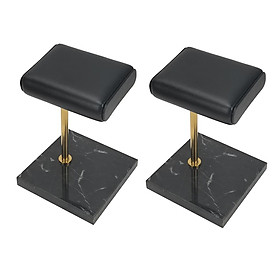 2x Marble & PU Watch Holder Stand For Display Style 1