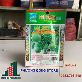 Combo 5-10 gói hạt giống Bầu hồ lô năng suất cao - gói 1g