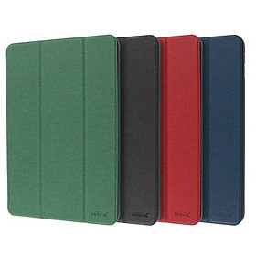 [iPad Air 6 M2] Bao Da Chính Hãng Mutural Kèm Khay Đựng Bút Dành Cho iPad Air 6 M2 -11 inch 2024. iPad Air 6 M2 - 13 inch 2024 - Hàng Nhập Khẩu  - Xanh Rêu - iPad Air 6 13 inch  M2