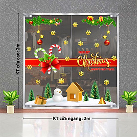 Mua Decal trang trí NOEL 2024 combo số 18