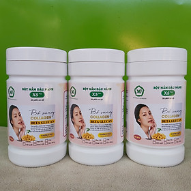 Combo 5 Hộp Bột Mầm Đậu Nành X5 Có Bổ Sung Collagen, Betaglucan Tặng trà