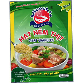 Combo 5 gói Hạt nêm Thịt Vicook's 200gr/gói