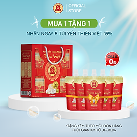 Hình ảnh Lốc Nước Yến Sào Thiên Việt 15% Tổ yến (6 hũ x 70ml)