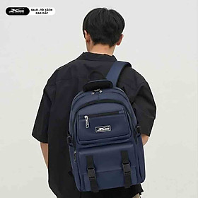 Balo Trung Học Thời Trang Cao Cấp XBags Dark Blue Xb3202 – Balo Nhiều Ngăn, Chống Nước, Đựng Laptop 15.6 Inch, Cá Tính, Trẻ Trung!
