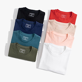 Áo Thun Nam Ngắn Tay 8 Màu Thiết Kế Thời Trang Cao Cấp AVIANO