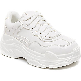 Giày sneaker Nữ Mới Nhất Viền Số Bảy ( Trắng ) - DK7212