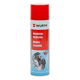 Tẩy Rửa Dầu Mỡ Wurth Brake Cleaner 500ml - Hàng Chính Hãng