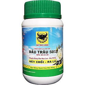 Phân bón lá Đầu Trâu NPK 501 chuyên hoa kiểng - Hũ 100gr