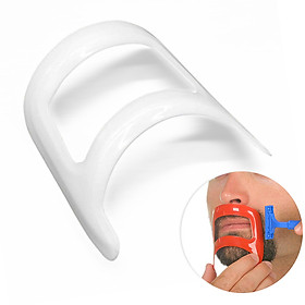 Beard Styler Beard Styling Ruler Beard Styler goatee outliner white