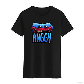Áo thun cho bé trai in hình hoạt hình Poppy Playtime Huggy Wuggy mẫu HOT bán chạy