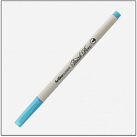 Bút lông đầu cọ viết calligraphy Artline Supreme Brush EPFS-F - Màu xanh lam nhạt (Pale Turquoise)