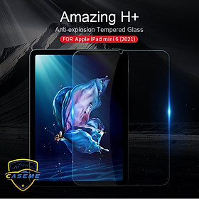 Miếng dán màn hình kính cường lực cho iPad Mini 6 2021 hiệu Nillkin Amazing H+ (mỏng 0.2 mm, vát cạnh 2.5D, chống trầy, chống va đập) - Hàng chính hãng