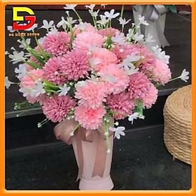 Mua Bình Hoa Lọ Hoa Lụa Cao Cấp Trang Trí Nhà Cửa Phòng Khách Sảnh Khách Sạn Văn Phòng DG-305