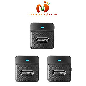 Mua Micro thu âm Saramonic Blink 100 B2 - Micro ghi âm công nghệ truyền tín hiệu 2.4GHz khử tiếng ồn thông minh - Hàng nhập khẩu