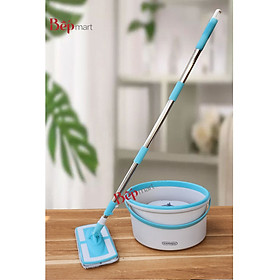 Mua Bộ cây lau nhà tách nước bẩn tự động Sweepy by LocknLock  bông lau hình chữ nhật  ETM973 - Hàng chính hãng