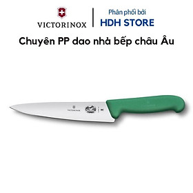 BÁO GIÁ Dao Làm Bếp Victorinox | Shopee Lazada Sendo Tiki mới nhất 6 Dao Làm Bếp Chuyên Thái VICTORINOX Fibrox Lưỡi 19cm Thép Không Gỉ Tay Cầm Nhựa TPE Cao Cấp - Sản xuất tại Victorinox Thụy Sỹ