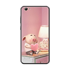 Ốp lưng TPU viền dẻo cho điện thoại VIVO Y66 Hình Heo Con Đang Yêu