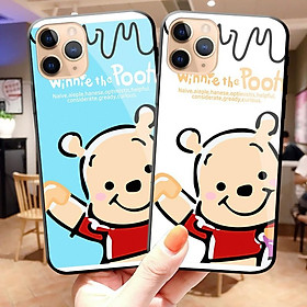 Ốp lưng mặt kính in hình gấu Pooh cho 5/5s/6/6plus/6s/6splus/7/7plus/8/8plus/x/xr/xs/11/12/pro/max/plus/promax