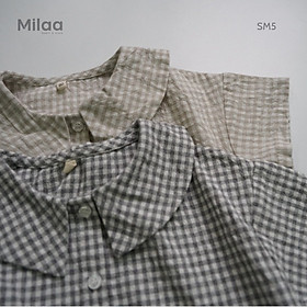 Áo Somi Caro Tay Ngắn Cho Bé Gái Chất Cotton Mát Mẻ MiLaa Kids SM5