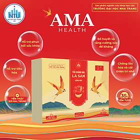 [ NHẬN GHI THIỆP MỪNG] Hộp quà 6 hũ Yến Khánh Hòa La San Đường Phèn