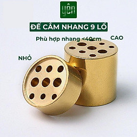 Mua Đế Cắm Nhang Thảo Mộc Bằng Đồng Nguyên Chất Nhiều Kích Thước Đặt Trong Bát Hương Trang Trí Nhà Bàn Thờ Thiền