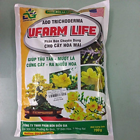 Phân bón chuyên dùng cho cây hoa mai Ufarm Life 700g