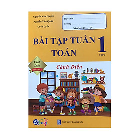 Bài tập tuần toán 1 tập 2 ( Cánh diều )
