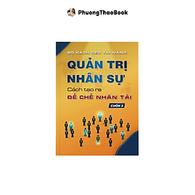 Hình ảnh Sách - Quản trị nhân sự. Cách tạo ra 