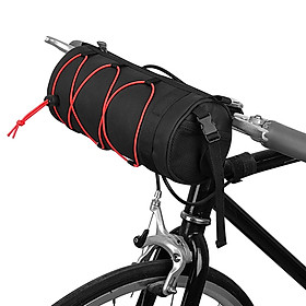 Bike Handlebar Bag Multifunctional Mountain Bike Front Bag Bicycle Frame Bag Shoulder Bag Cycling Storage Pouch Pannier