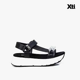 Giày Sandals Nữ XTI Black Pu Ladies