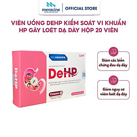 Thực phẩm bảo vệ sức khoẻ giúp hỗ trợ viêm loét dạ dày - tá tràng DeHP - Hộp