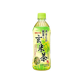 Trà gạo lứt Matcha Sangaria 500ml