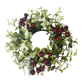 Candle Rings Wreaths Tabletop Centerpieces for Hanging Wedding Decorative